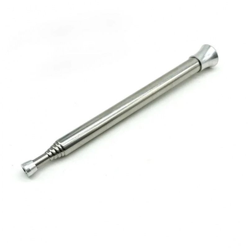 Fire Starting Kit - Tubo Telescopico in Acciaio Inossidabile per