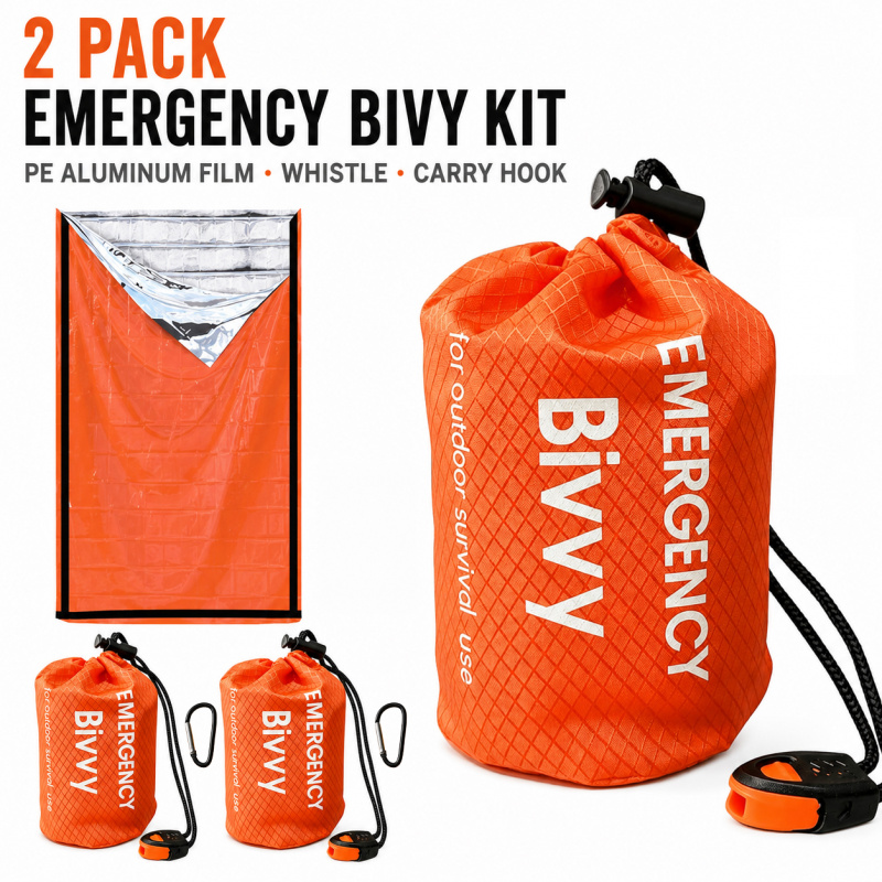 Bivy Bag Emergency - Confezione da 2 sacchi nanna di