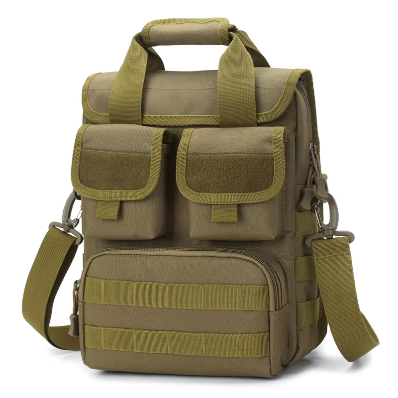 Fishing Kit Compact - Borsa a tracolla tattica da uomo