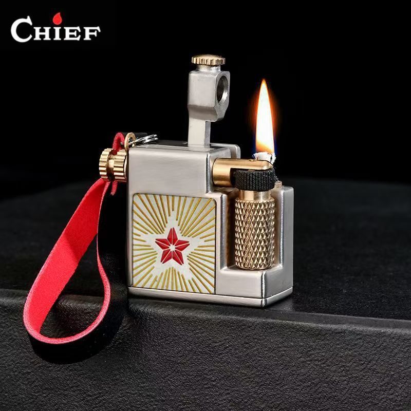 Fire Starting Kit - Accendino Quadrato Mini CHIEF 715 con