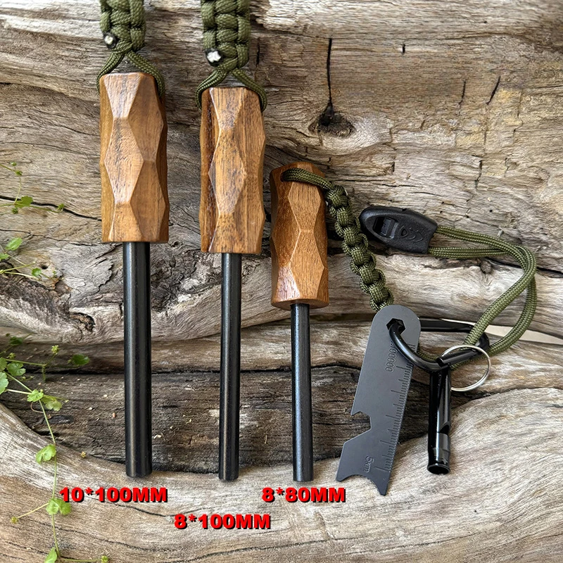 Magnesium Fire Starter - Nuovo Accendifuoco da Esterno con Manico