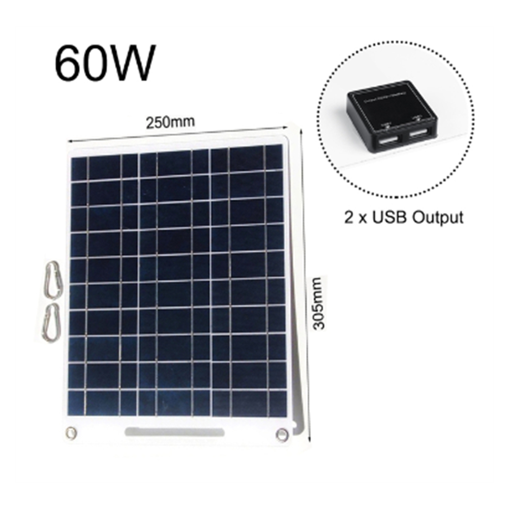 Solar Emergency Charger - Nuovo pannello solare da 60 W