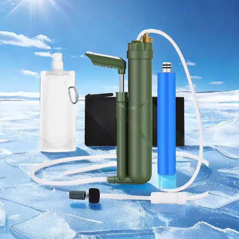 Water Purification Straw - Filterwell pompa a mano portatile RO