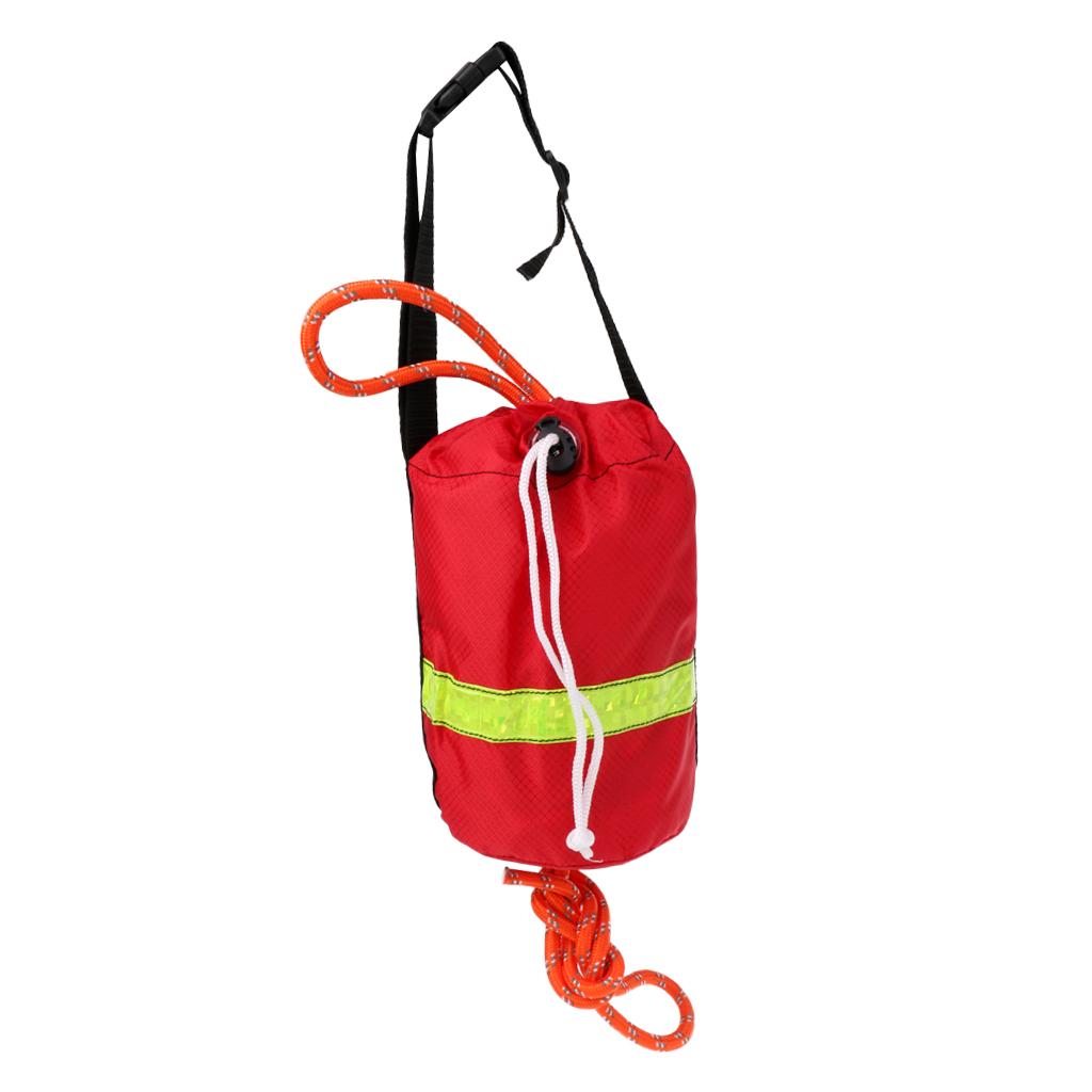 Rescue Rope Throw - Sacchetto di salvataggio riflettente con corda