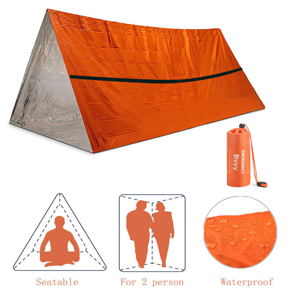 Bivy Bag Emergency - 2 persone Rifugio di emergenza Bivy