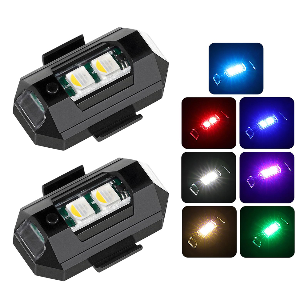 Sos Light Strobe - Mini luci stroboscopiche a LED decorative