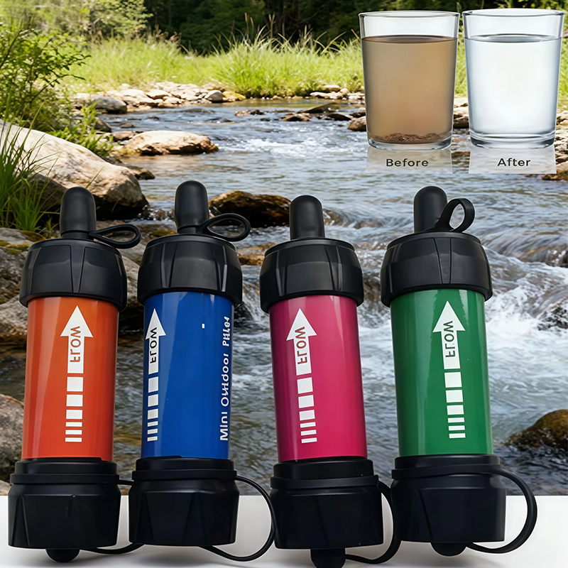 Water Purification Straw - Filtro dell'acqua portatile da esterno per