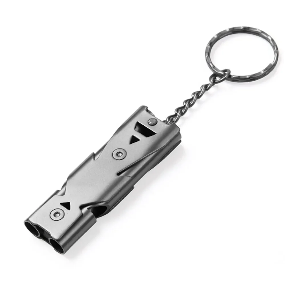 Emergency Whistle Loud - Ciondolo portachiavi di emergenza ad alto