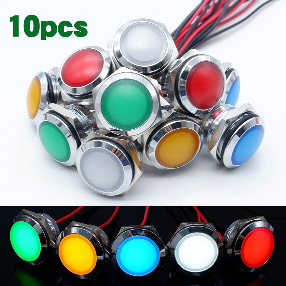10 pz 12/16/19/22mm Indicatore - Signal Panel Orange recensione e prezzo