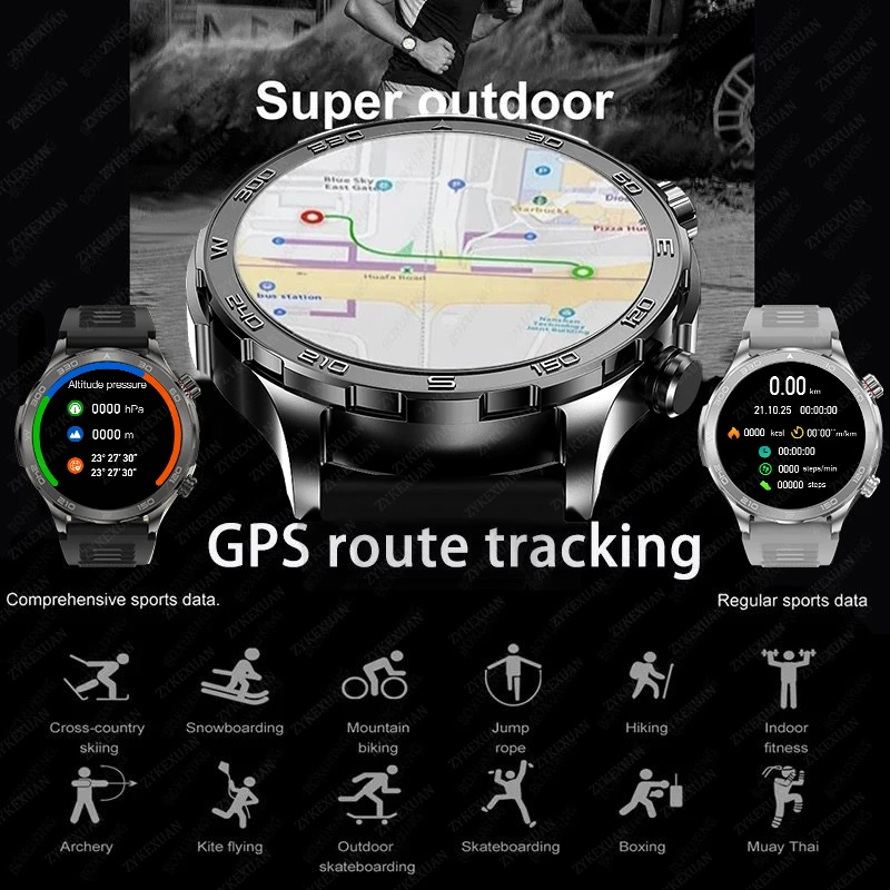 Nuovo Smartwatch GPS da Uomo c - Compass Lensatic recensione e prezzo