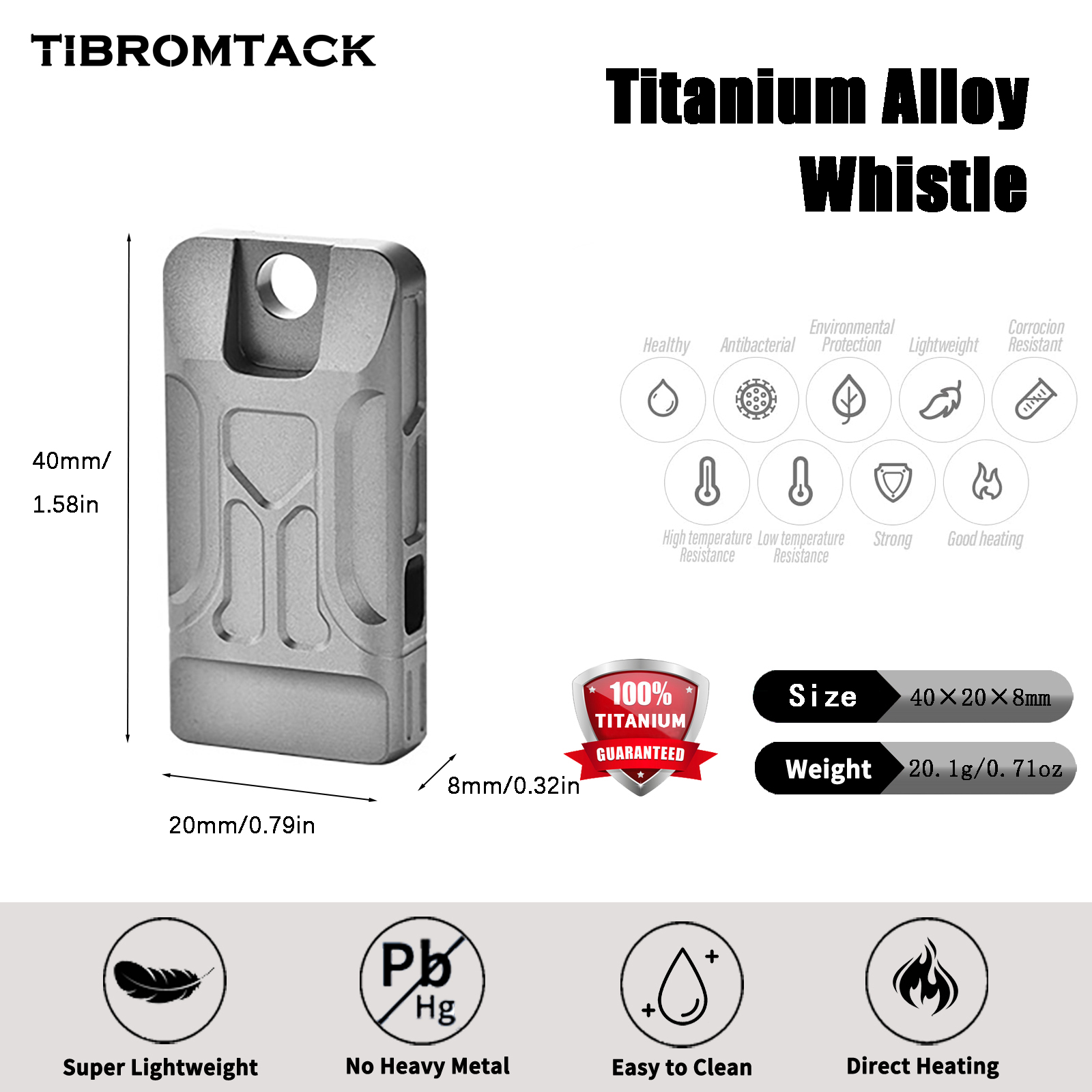 TIBROMTACK GR5 Fischietto di E - Emergency Whistle Loud recensione e prezzo