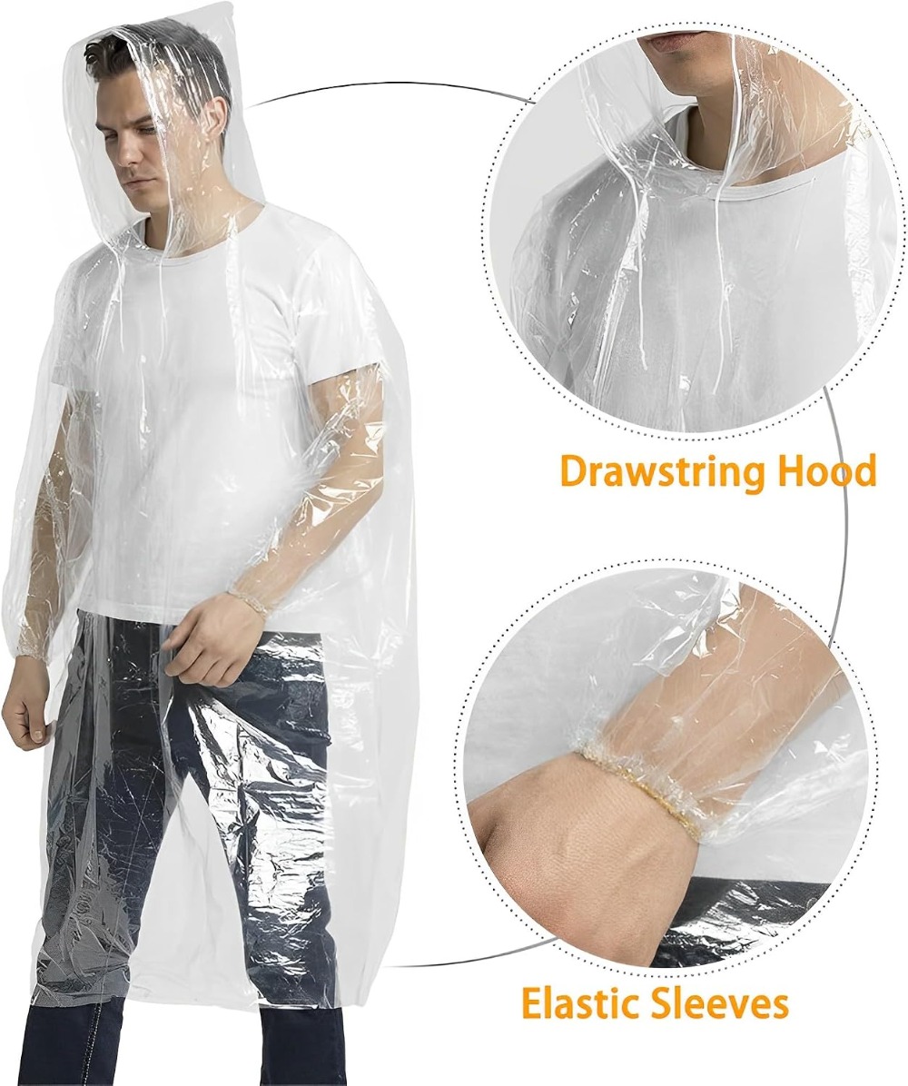 Poncho Impermeabili Trasparent - Emergency Poncho Rain recensione e prezzo