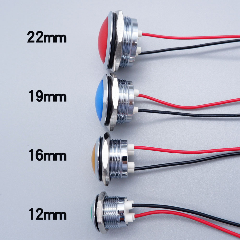 Indicatore LED in metallo 12mm - Signal Panel Orange recensione e prezzo