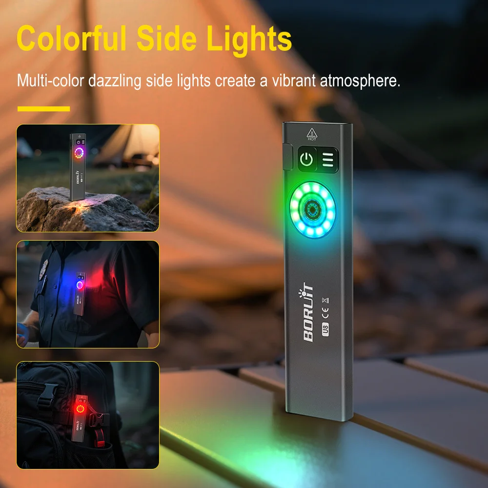 BORUiT U8 650LM EDC Torcia LED - Fishing Kit Compact recensione e prezzo