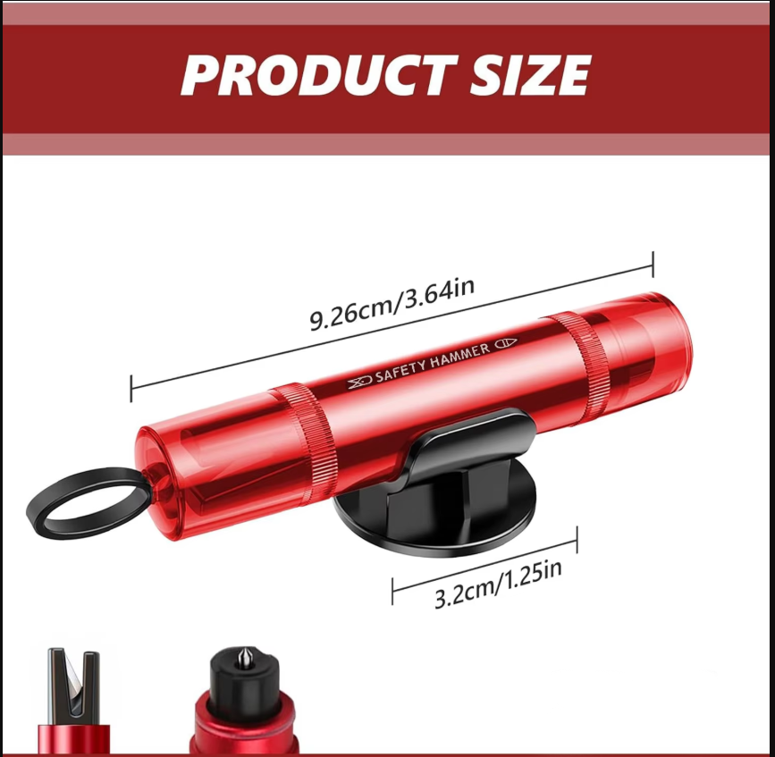 Martello di Sicurezza per Auto - Rescue Rope Throw recensione e prezzo