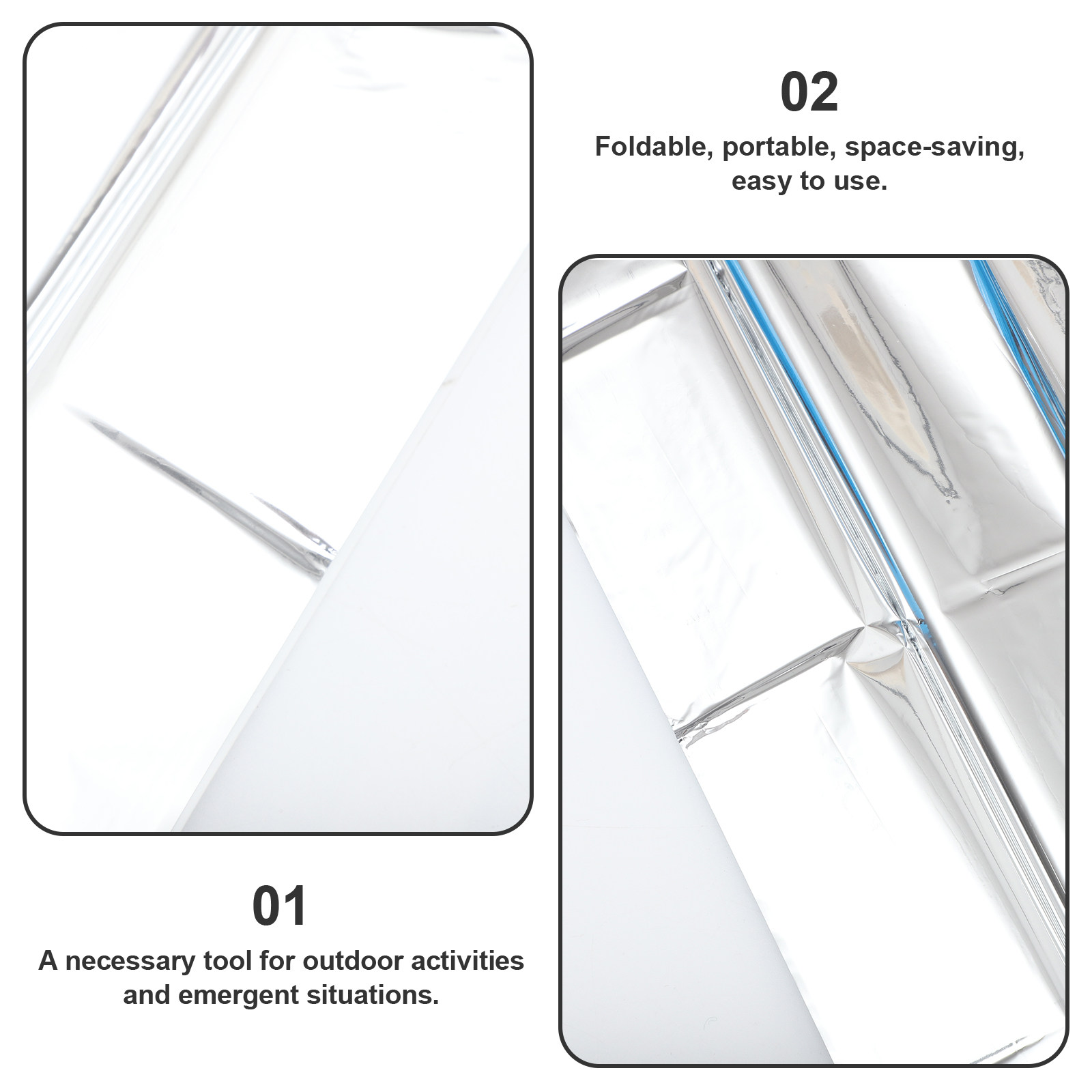 Coperta termica di emergenza p - Survival Blanket Reflective recensione e prezzo