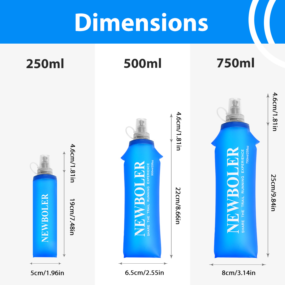 Bottiglia d'acqua da 750 ml Bo - Water Bag Collapsible recensione e prezzo