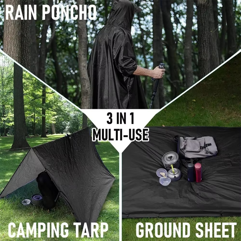 Nuovo impermeabile da esterno  - Emergency Poncho Rain recensione e prezzo