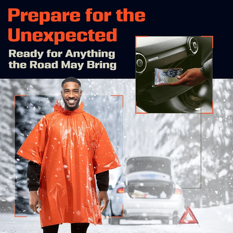 Poncho di Emergenza Impermeabi - Emergency Poncho Rain recensione e prezzo