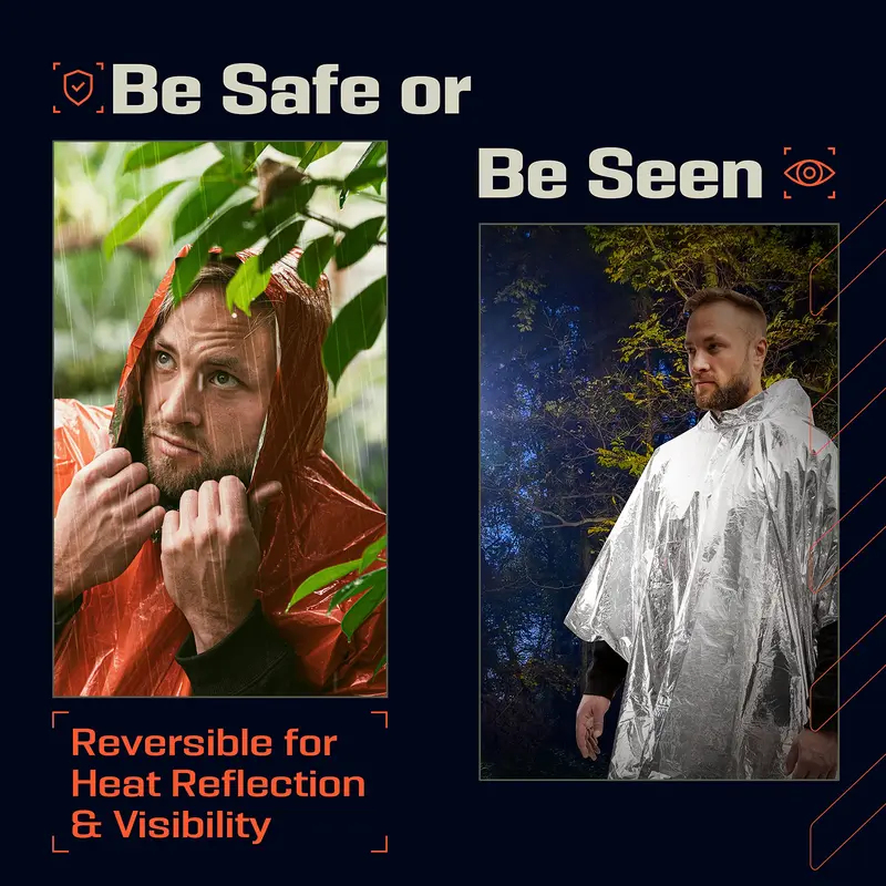 Poncho di Emergenza Impermeabi - Emergency Poncho Rain recensione e prezzo