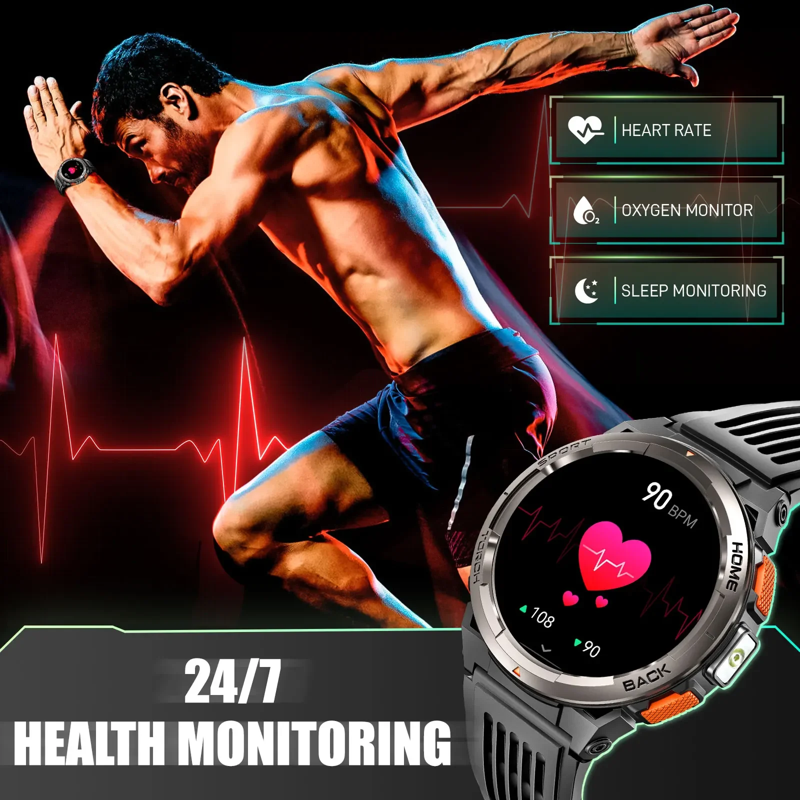 EIGIIS Smart Watch KE5 2024 3A - Compass Lensatic recensione e prezzo
