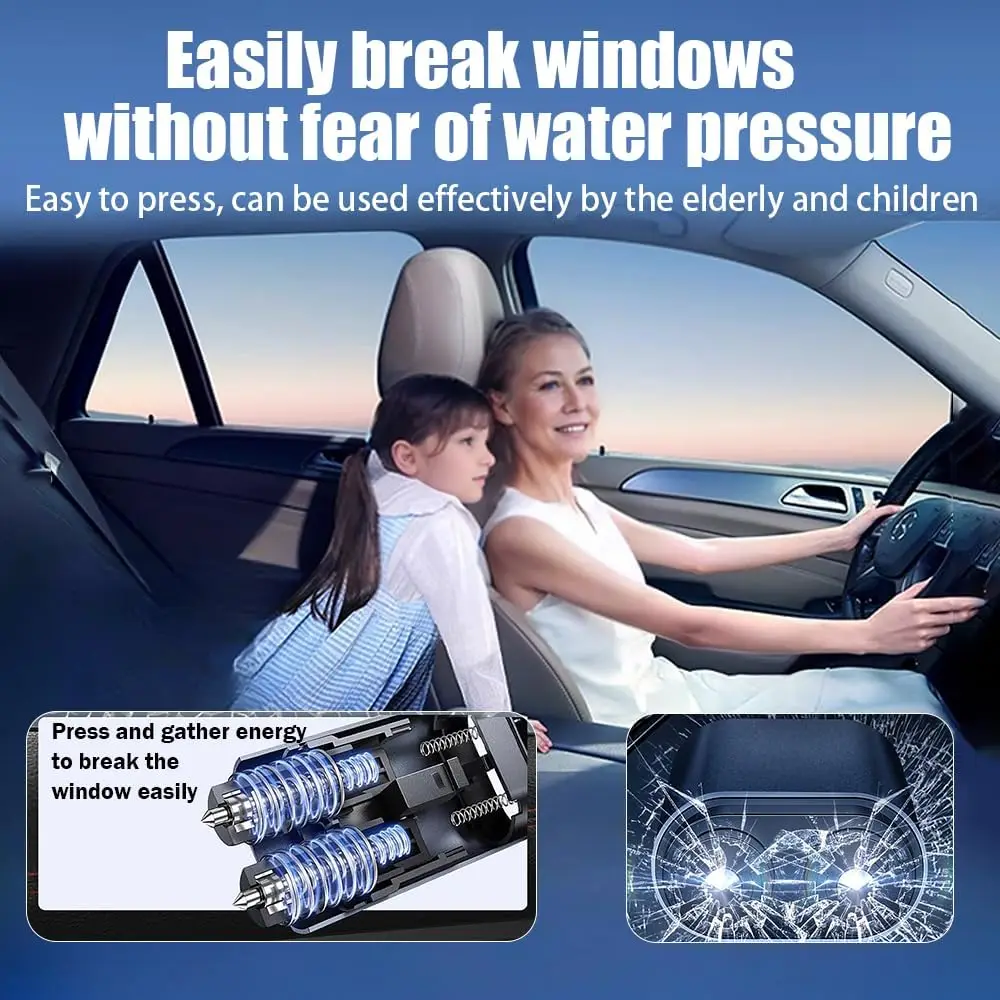 Martello di sicurezza per auto - Rescue Rope Throw recensione e prezzo