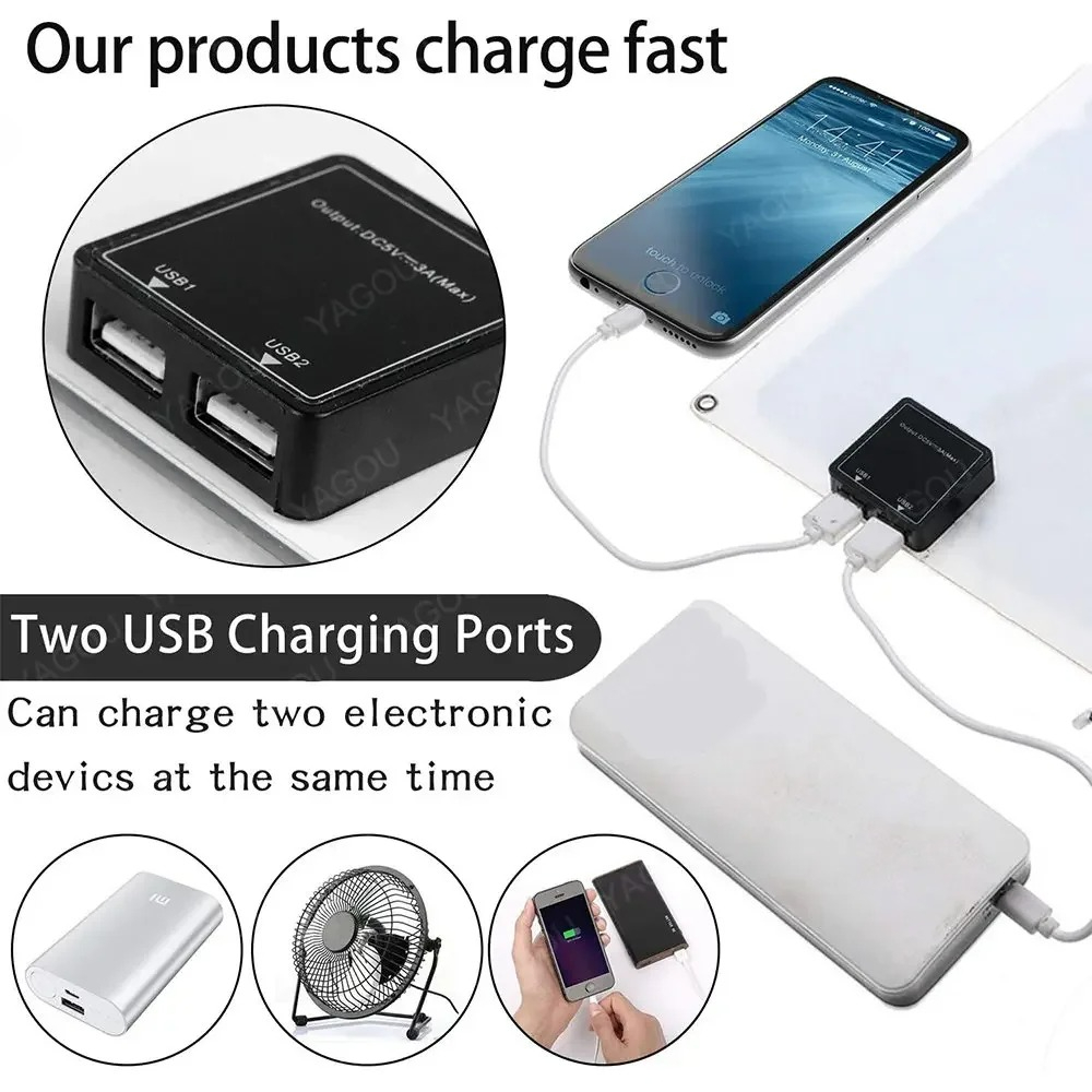 Caricatore Solare USB Doppio a - Solar Emergency Charger recensione e prezzo