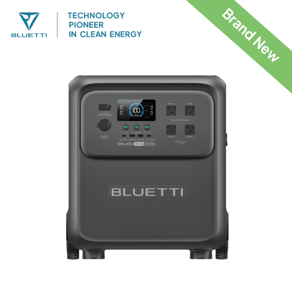 BLUETTI Elite 400 2600W 3840Wh - Solar Emergency Charger recensione e prezzo
