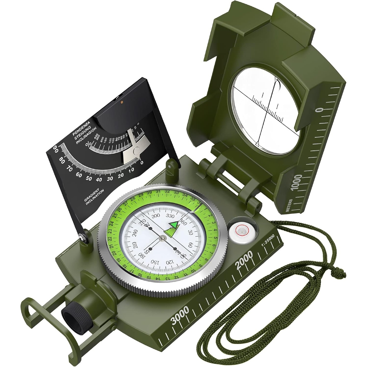 Bussola Proster IP65 - Mirino  - Compass Lensatic recensione e prezzo