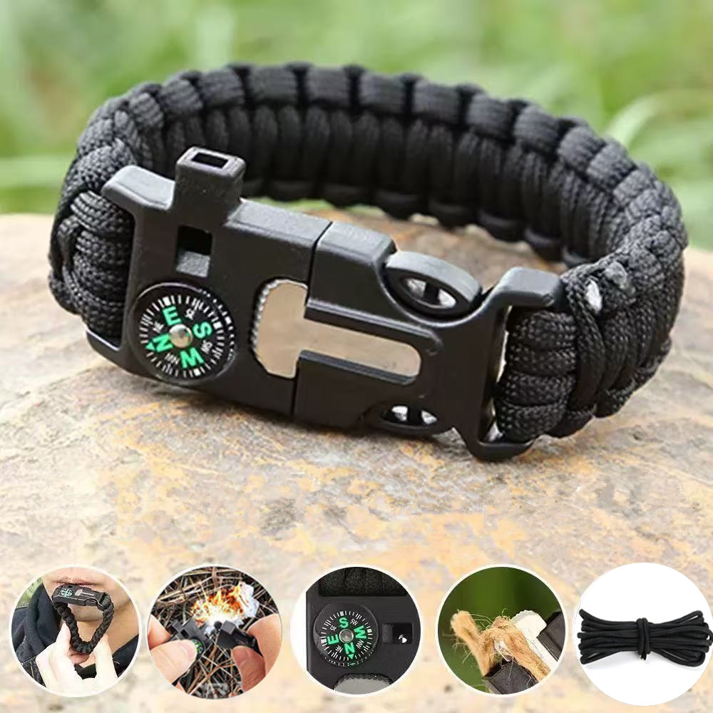 Bracciale bussola cinque in un - Fire Starting Kit recensione e prezzo