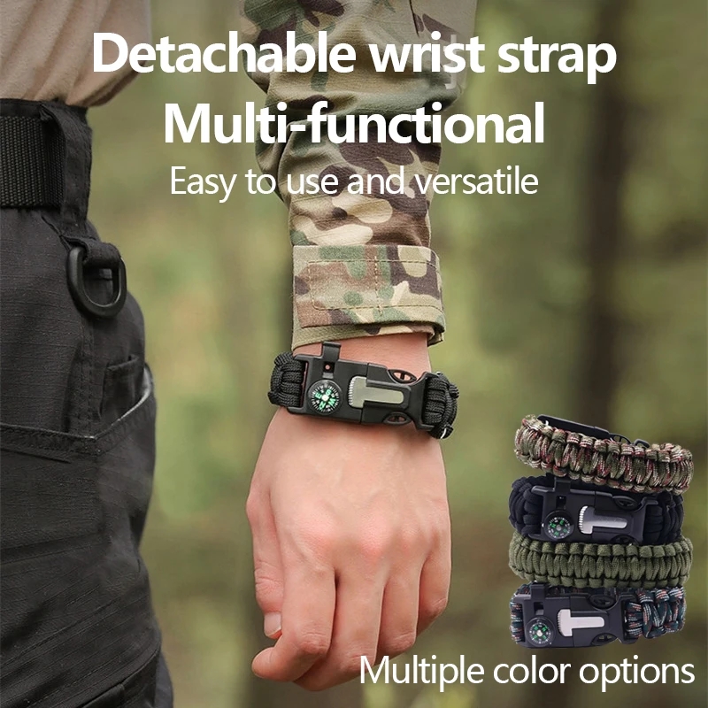 Bracciale bussola cinque in un - Fire Starting Kit recensione e prezzo