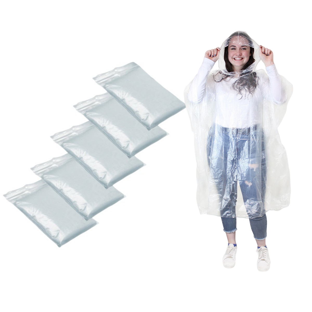 12 pezzi impermeabile usa e ge - Emergency Poncho Rain recensione e prezzo