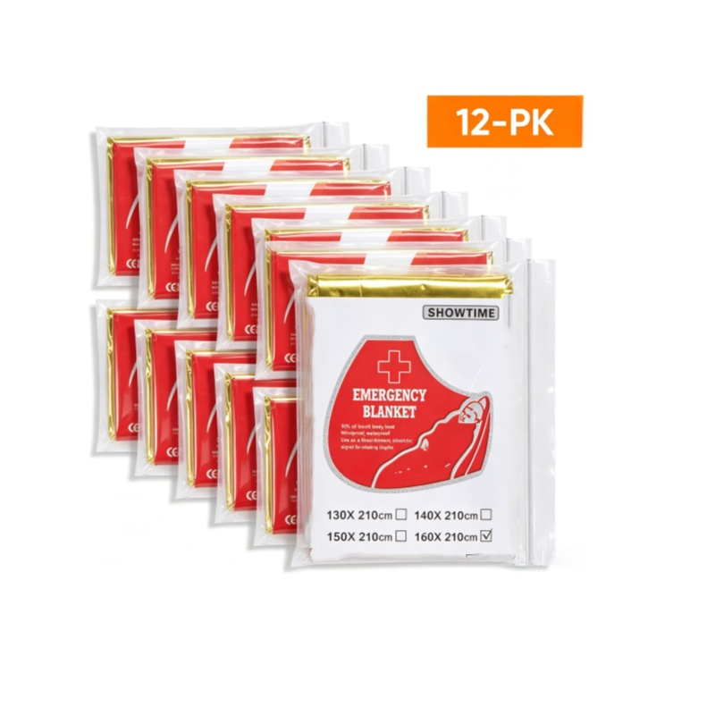 12 Coperte di Emergenza Grandi - Survival Blanket Reflective recensione e prezzo