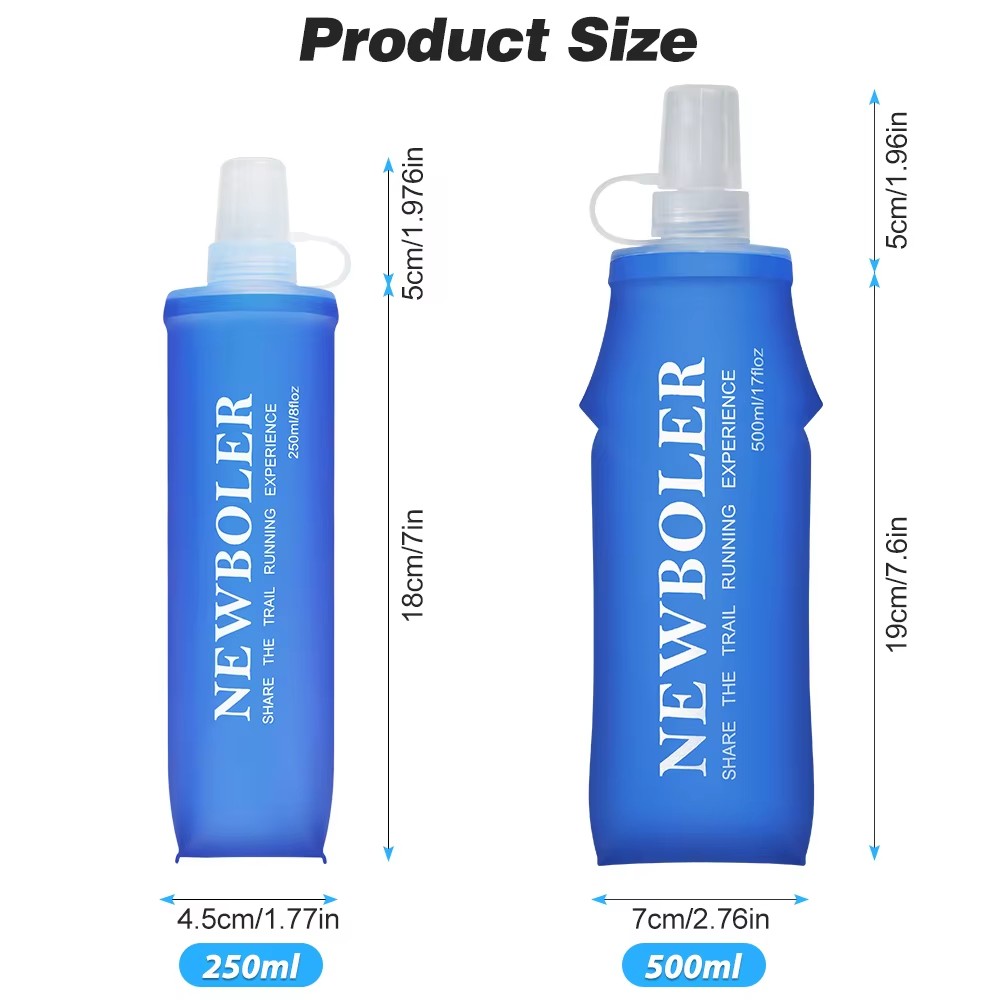 NEWBOLER 250ml/500ml Bottiglia - Water Bag Collapsible recensione e prezzo